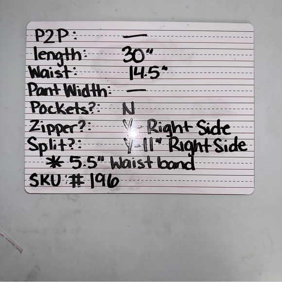 Halogen Elegant Black Pencil Skirt #196 - Picture 5 of 5